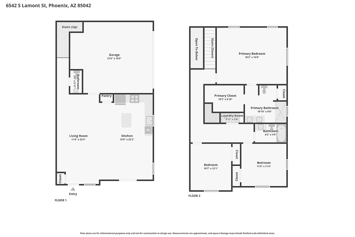 Floor plan C1D