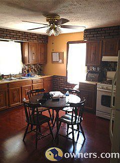 Large Kitchen With New Hardwood Floor