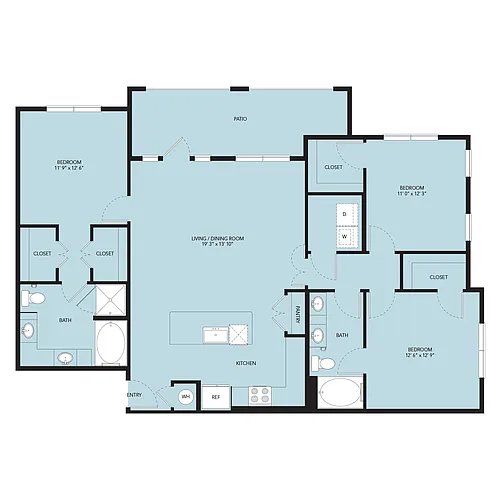 Floor plan C1-1486sf