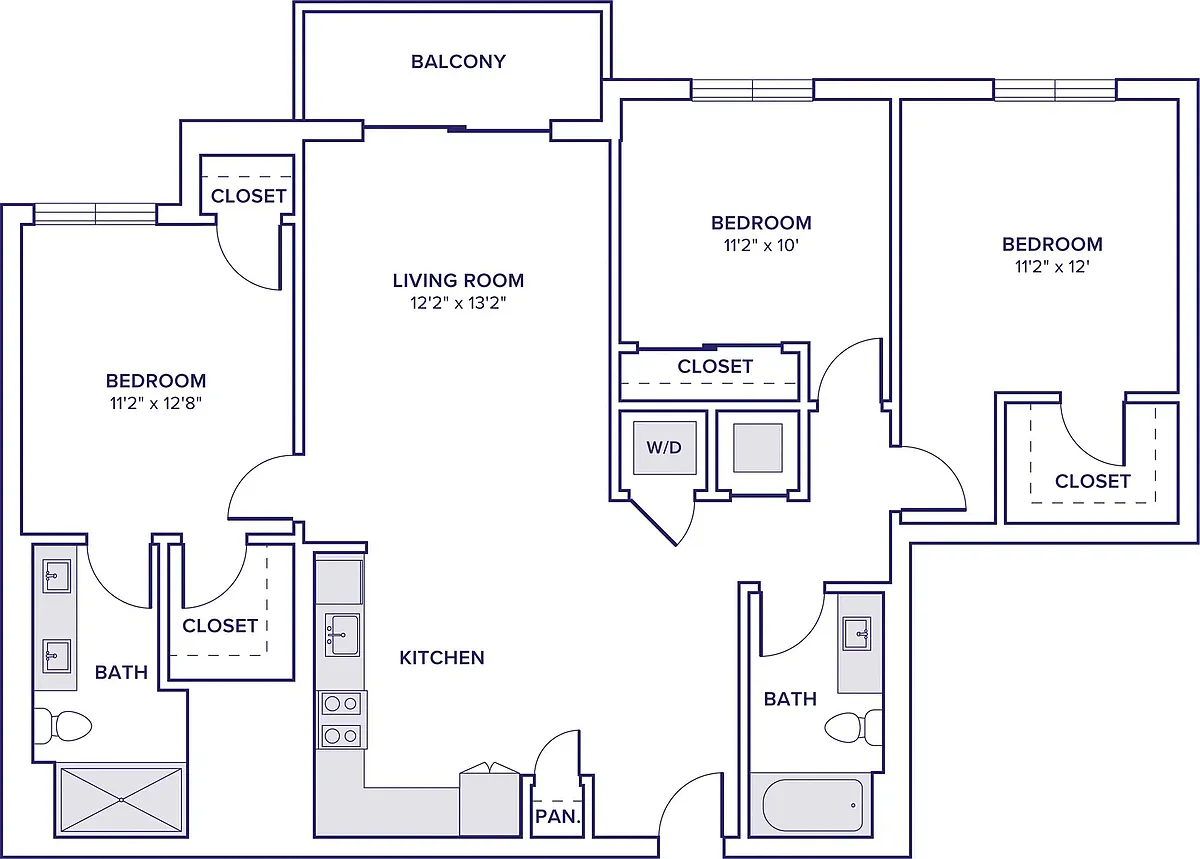 Floor plan C02 - South Tower