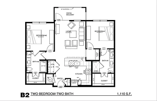 Floor plan B2