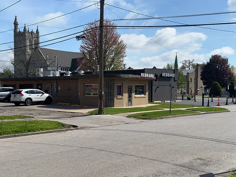 Red Band Coffee across the street!