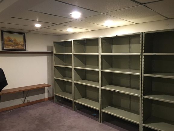 Plenty of storage area.