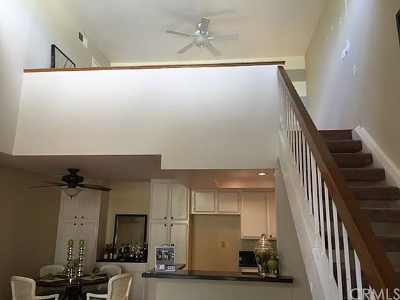 Bedroom loft with walk-in closet