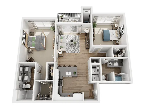 Floor plan The Bend