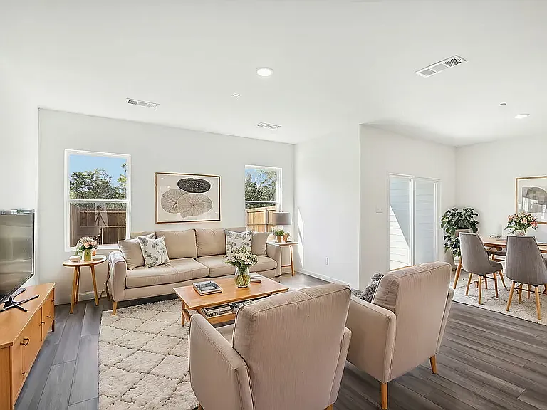 Living Room & Dining Room