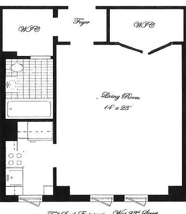 2nd image of 465 W 23rd St APT 4D