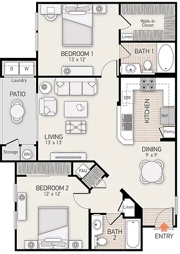 Floor plan Loggia - Plan 4