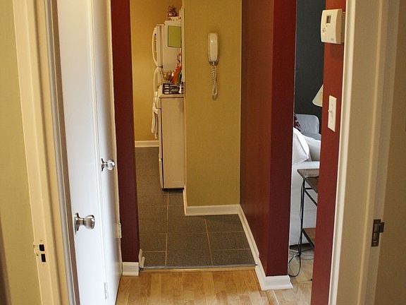 Hallway viewing toward kitchen