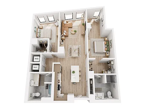 Floor plan B6