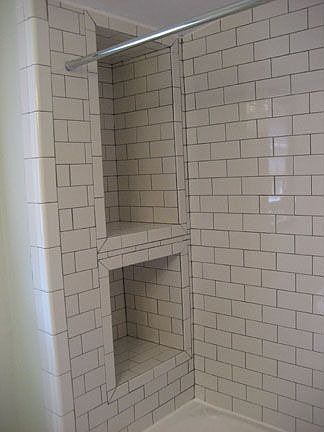 lower shower cubbies