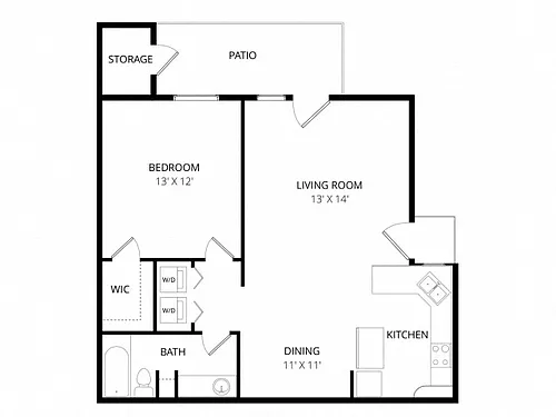 Floor plan A2 Dayspring