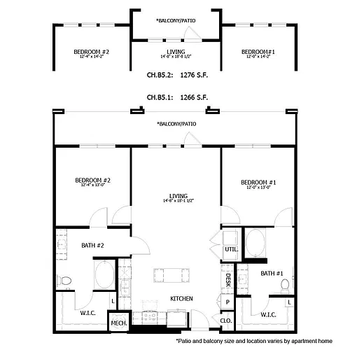 Floor plan CH_B5