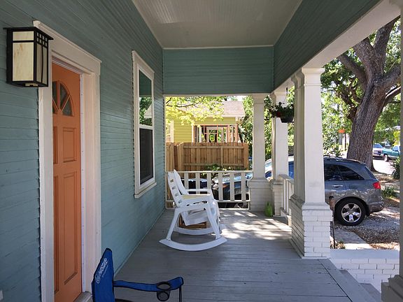 Beautiful Large Covered Porch Looks at Original Historic Gra