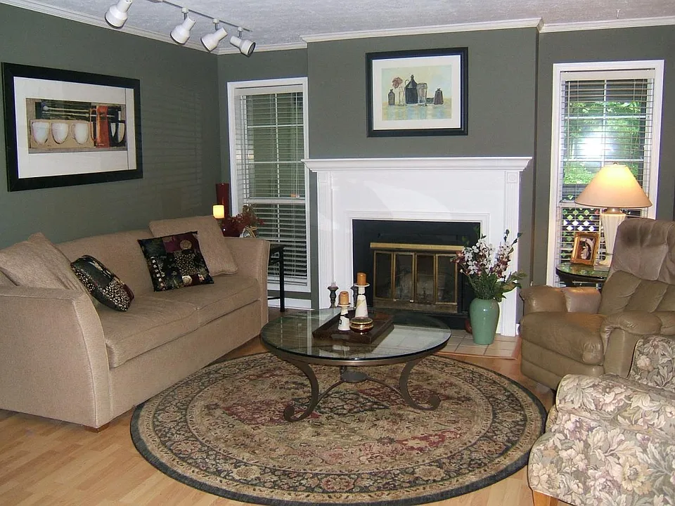 Beautiful fireplace