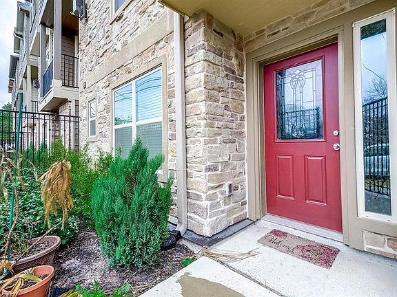 Each unit has a small private patio area with gated access.