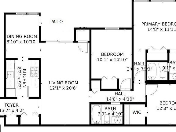 2nd image of 8607 Falls Run Rd Unit B