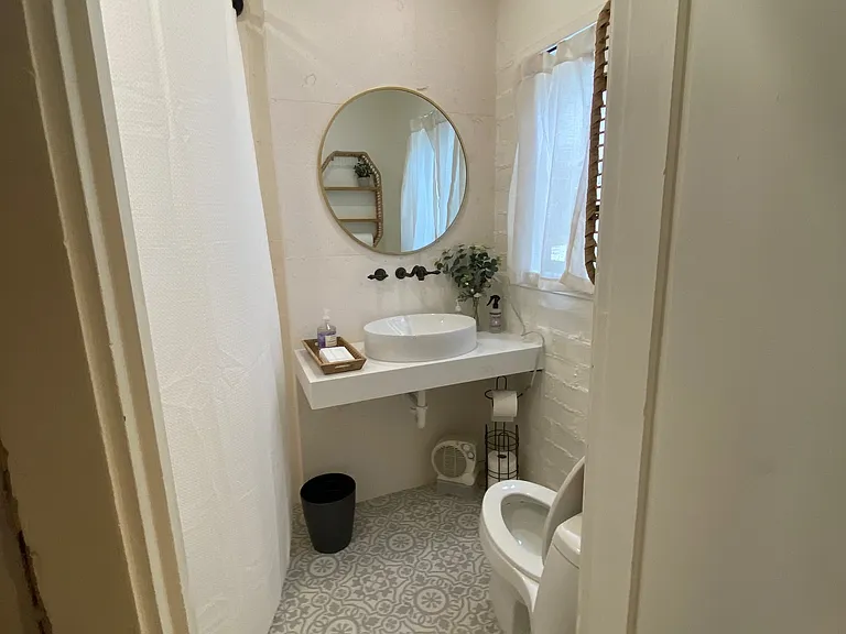 Bathroom entrance view