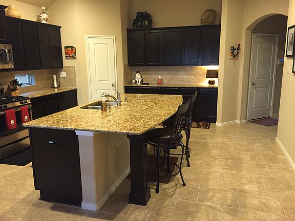 from foyer to kitchen
