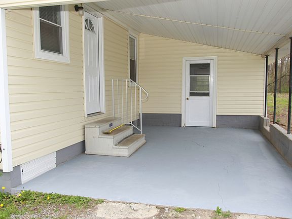 Carport with laundry