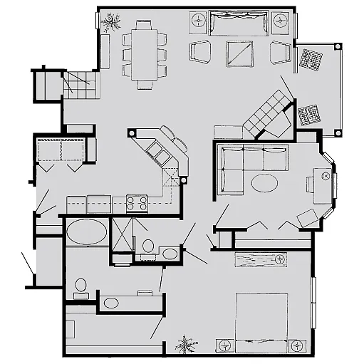 Floor plan K