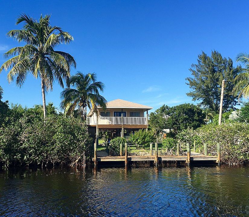 Back yard and dock