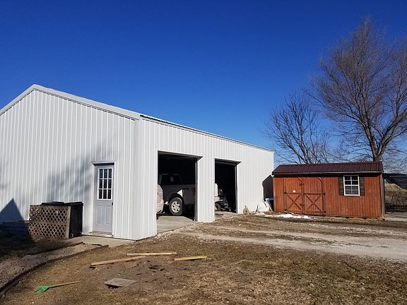 Garage and outbuilding