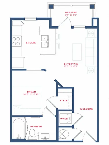Floor plan A1