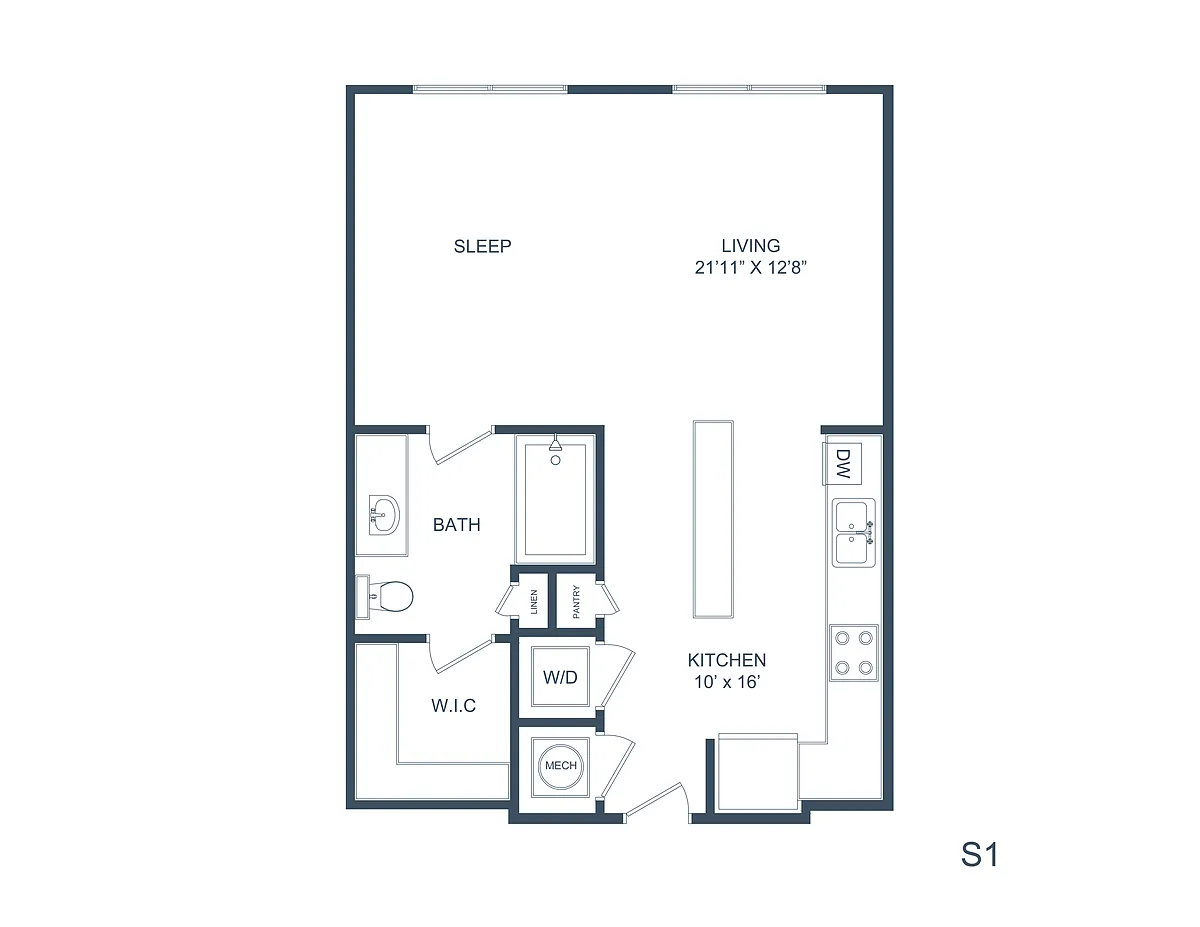 Floor plan S1