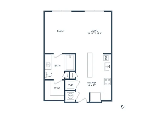 Floor plan S1