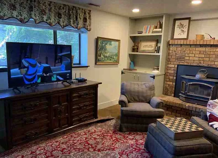downstairs living room