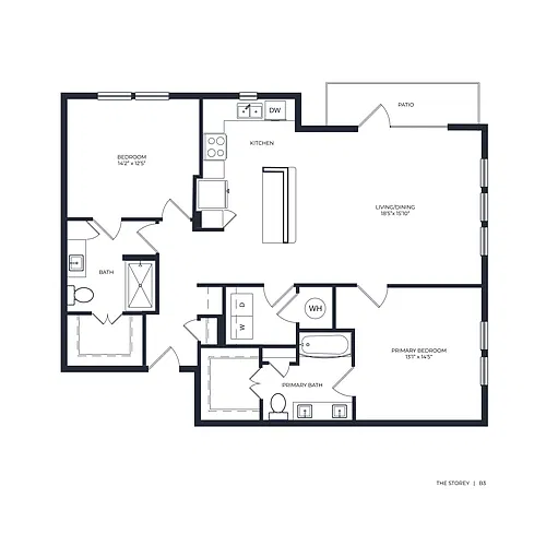 Floor plan B3