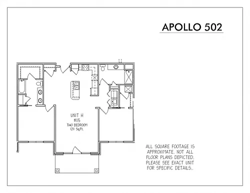 Floor plan H
