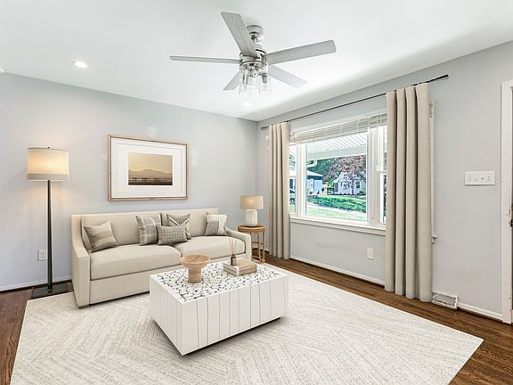 Living Room - virtually staged to show layout