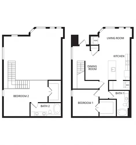 Floor plan James Townhome