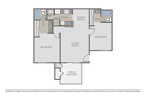 Floor plan Plan 2C