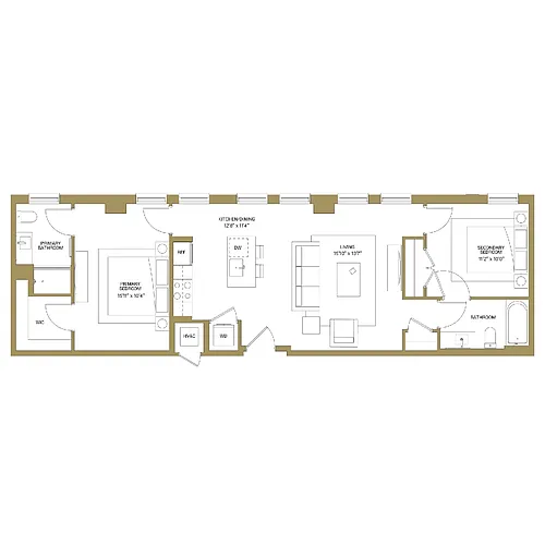 Floor plan B1B