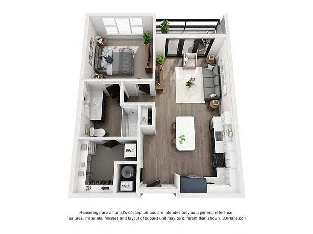 Floor plan 1B
