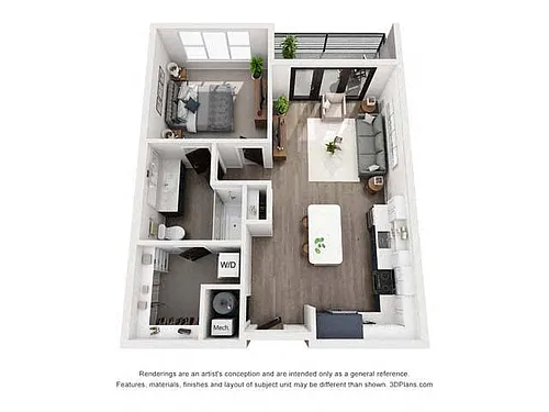 Floor plan 1B