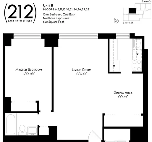 212 E 47th St #11B — Photo 2