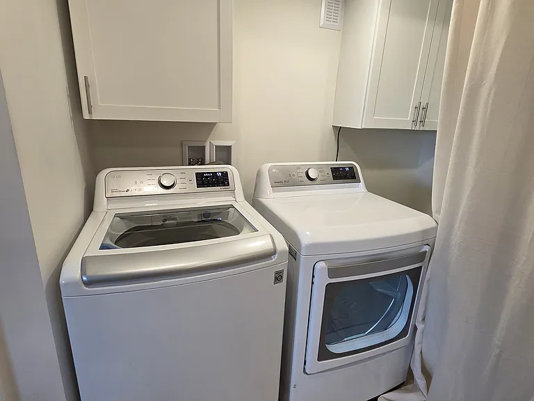 Laundry area.
