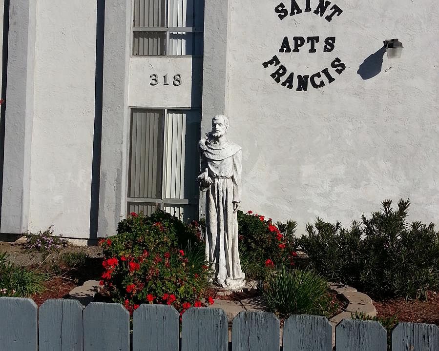 St Francis Apartments.....The Patron Saint of Animals