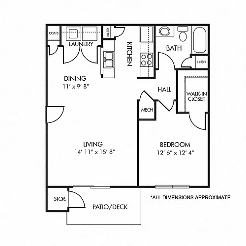 Floor plan The Chincoteague