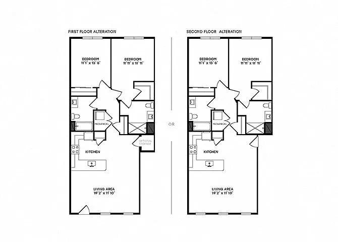 Floor plan Greystone ll Flat V2