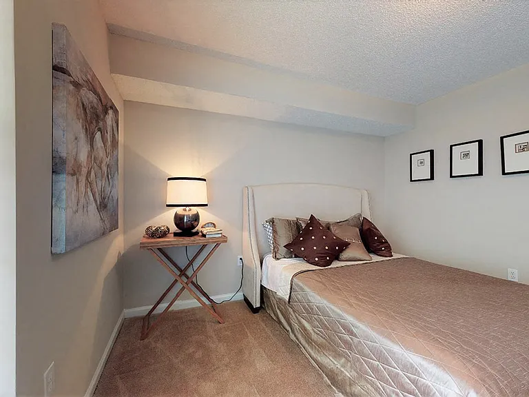 Relax in a spacious bedroom
