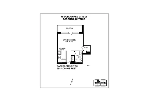 Floor plan bach