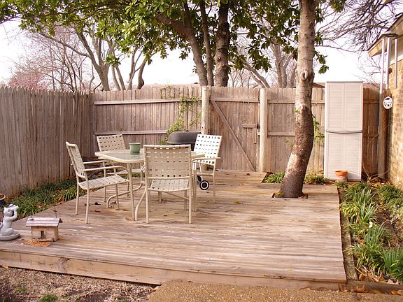 Large Backyard Deck
