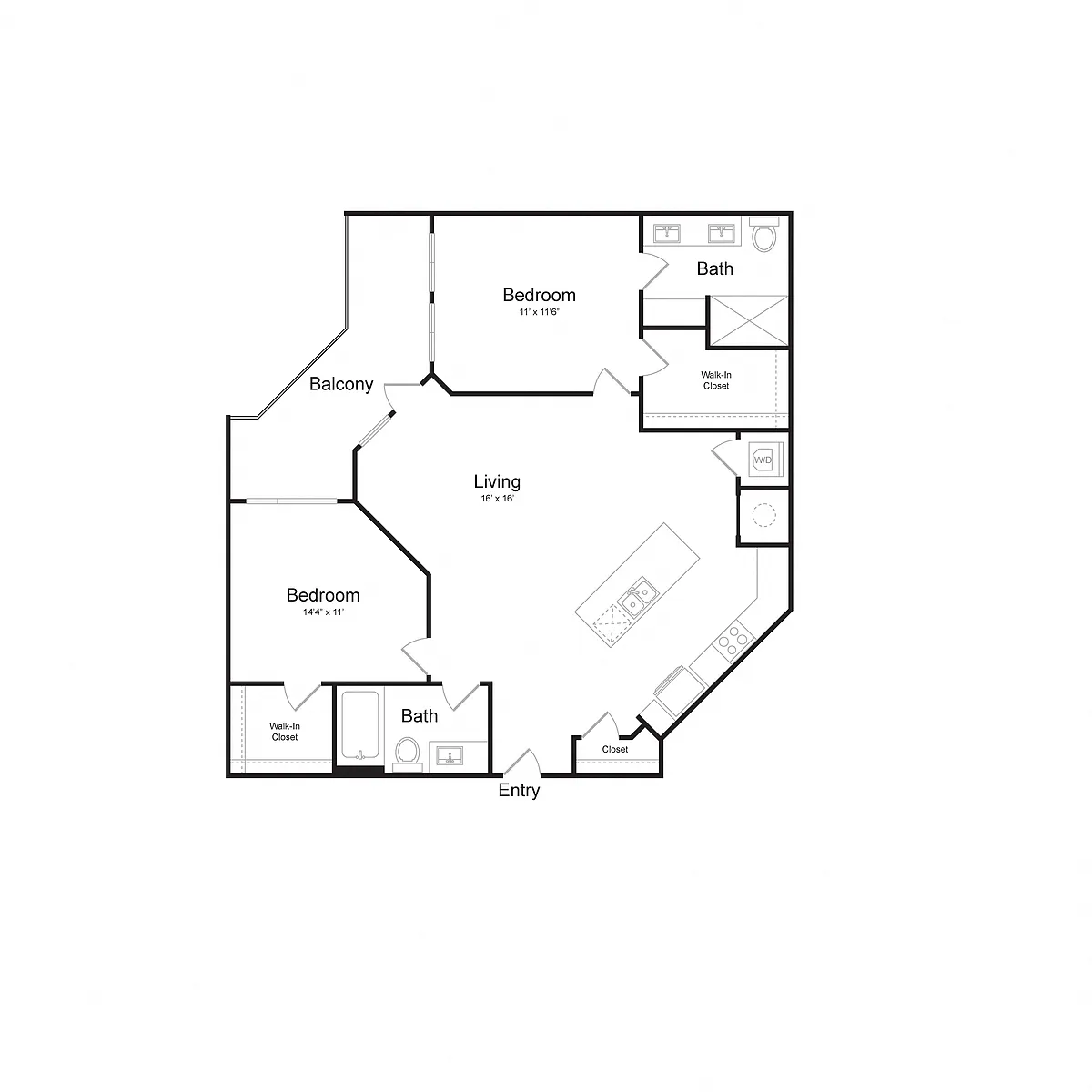 Floor plan B7