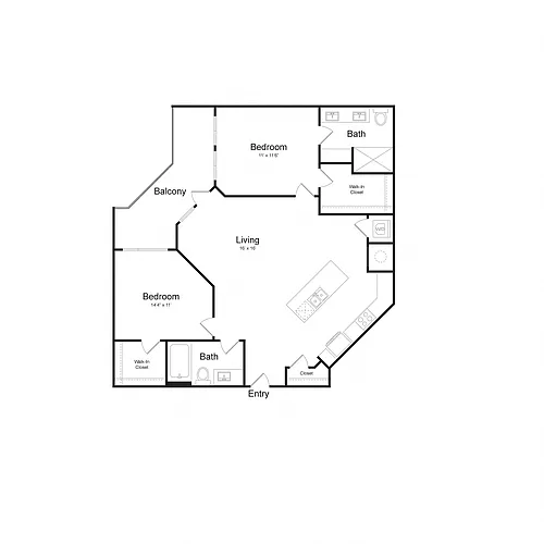 Floor plan B7