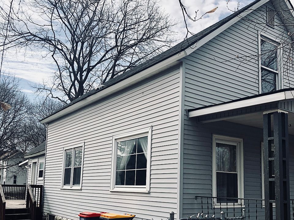 Sidewalk view of house